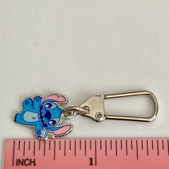 Vintage Disney Lilo & Stitch Zipper Pull Purse Bag Charm Aulani Disneyana Snacks - Picture 10 of 10